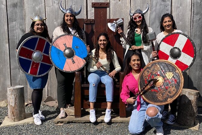 1 Hour Archery Experience in Hereford - Arriving at The Viking Games, The Stables, Middle Cefn