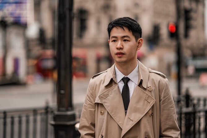 1-Hour Private London Photoshoot - Stop 5: City of London, finishing with a distinct look