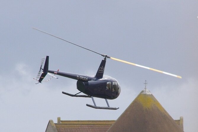 45 Minute London Olympic Helicopter Tour - Redhill Aerodrome check-in, hangar views, and the calm before takeoff
