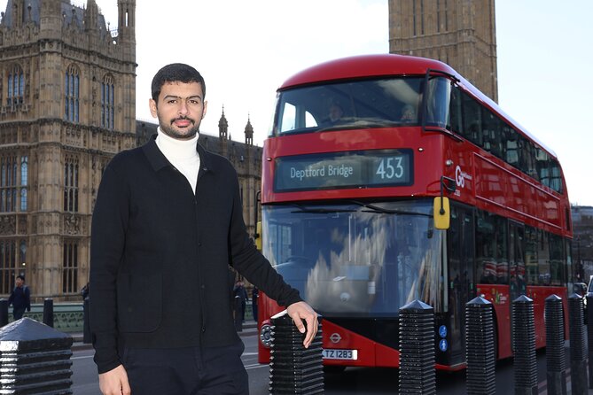 60-Minute Private Photoshoot Tour near Bigben and London Eye - Stop 2 on Westminster Bridge: London Eye framed the right way