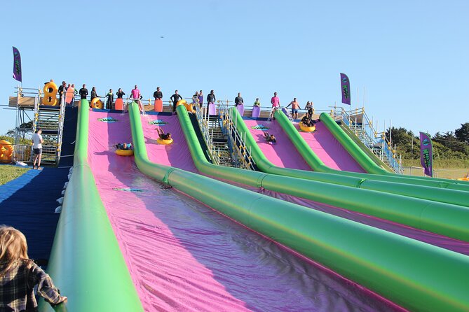 A monster 360ft long slip and slide session in BUDE, Cornwall - Key highlights before you go