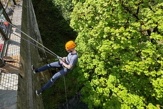 Abseil Experience - Millersdale Derbyshire Peak District - Gear and safety: what you get and what you should bring