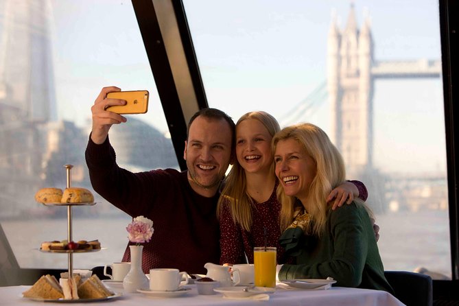 Afternoon Tea River Cruise on the Thames - The Thames sights you see from the saloon windows