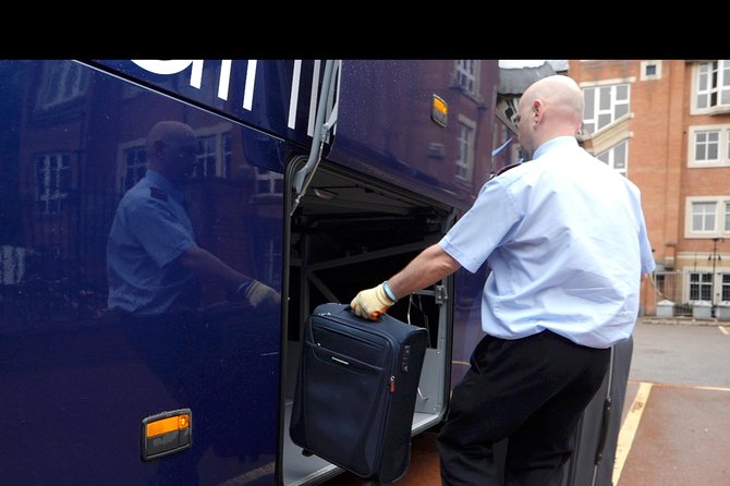 Airport Coach Service from Oxford to Heathrow - Onboard Communication: Automated Stops and Clear Signage