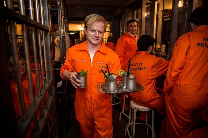 Alcotraz Prison Cocktail Experience in London - What it feels like for couples, groups, and first-timers