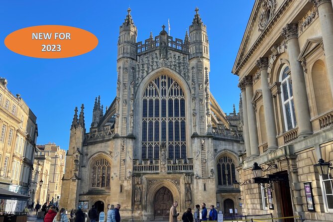 Bath Public Walking Tour including Bath Abbey - The Stops That Build Your Bath Picture in One Smooth Walk