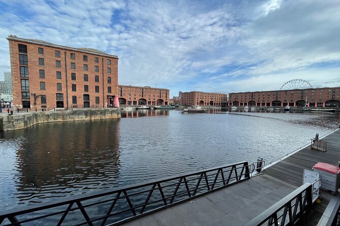 Beatles Guided Walking Tour in Liverpool - Pier Head Beatles Statue: John, Paul, George, and Ringo on the waterfront