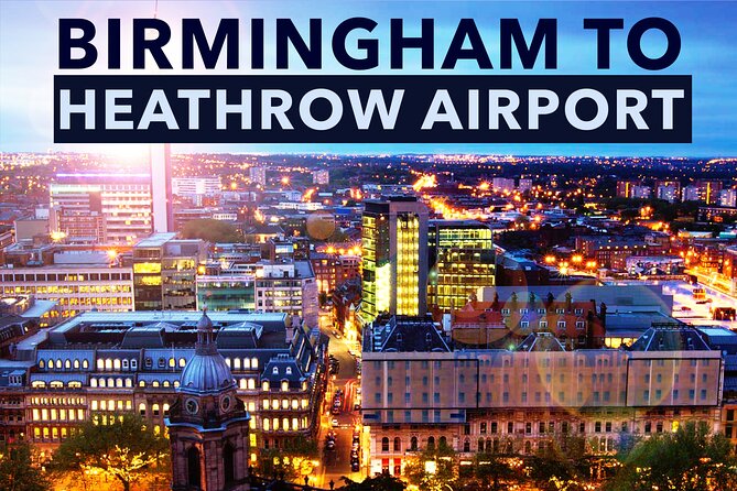 Birmingham to Heathrow Airport private taxi transfers - The ride itself: comfort, timing, and what 1 hour 30 minutes really means