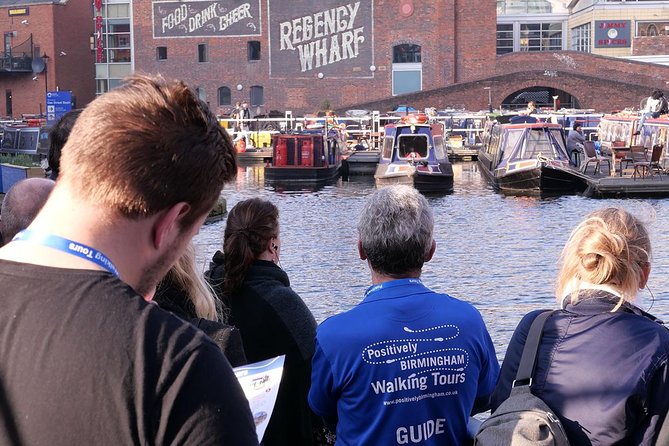 Birmingham Walking Tour: Canals, Victorians & Today (1:30pm) - Gas Street Basin: where the canal network feels real