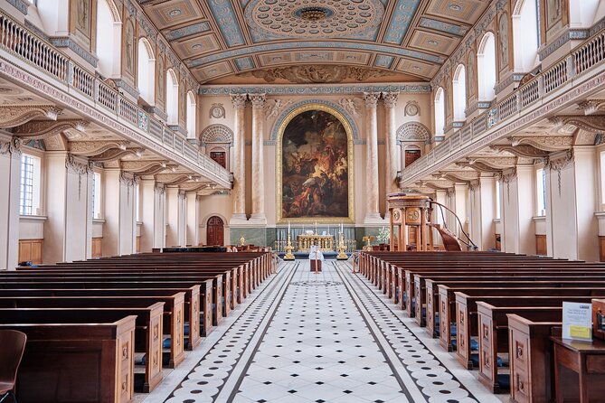 Blockbuster Film Tours - Old Royal Naval College, Greenwich - The Painted Hall, Chapel, and Visitor Centre: where the contrast gets real