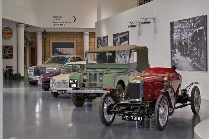 British Motor Museum Entry Ticket in Gaydon - Arriving Near the 10:00 am Start Time, Without Stress