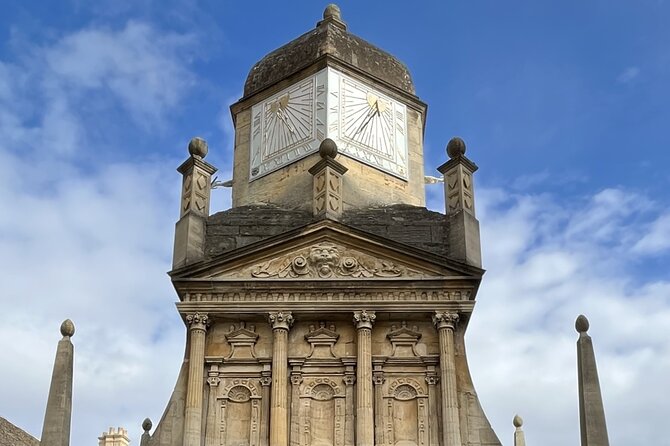 Cambridge Quest: Self Guided City Walk & Immersive Treasure Hunt - The time-eating clock, the secret society angle, and where the castle once stood
