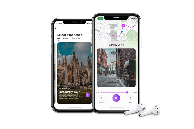 Cambridge's History & Secrets with Self-Guided Walking Tours - How the offline audio and GPS guidance work