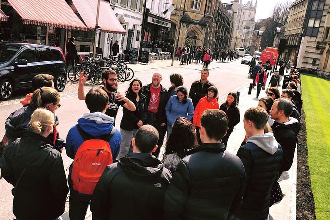Cambridge University Walking Tour by Alumni™ Kings College Option - Corpus Clock, The Eagle pub, and Old Cavendish Laboratory