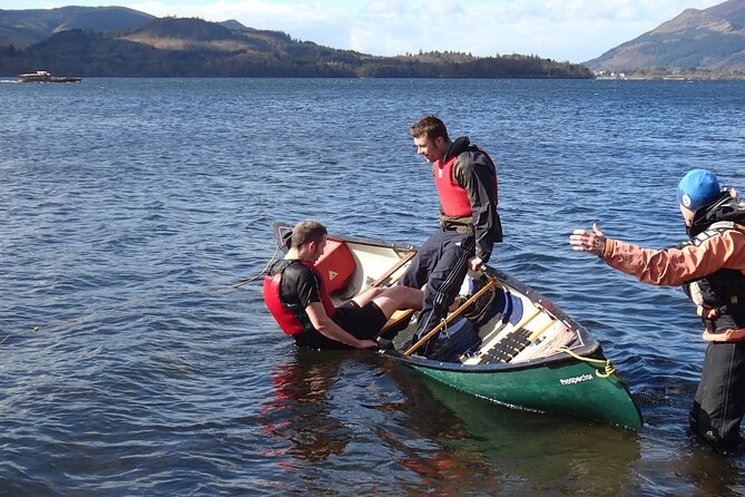 Canoe on Derwent Water - Weather and Group Level: How the Session Adjusts