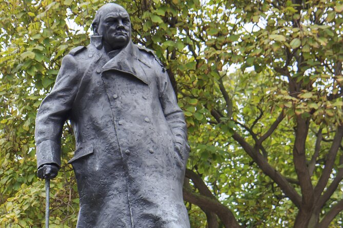 Churchill War Rooms & Wartime London Walk - Semi Private 8ppl Max - Churchill Statue to Parliament Square: Houses of Parliament and St Margaret’s (Outside)