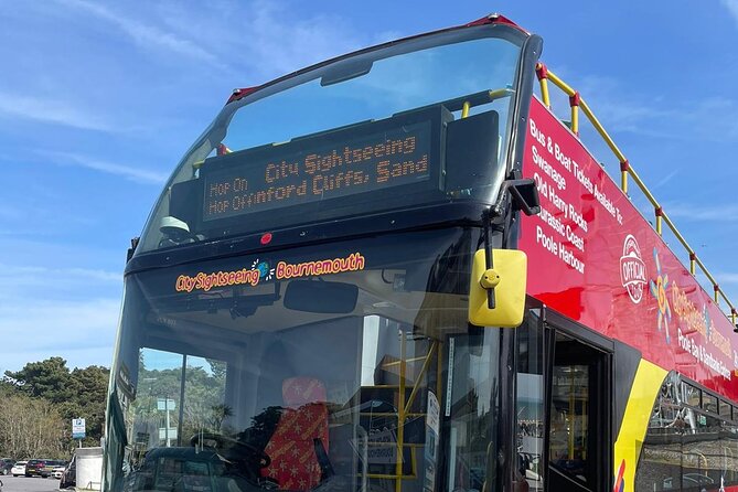 City Sightseeing Bournemouth Hop-On Hop-Off Bus Tour - Sandbanks Beach and the Peninsula: the stops that reward you the most