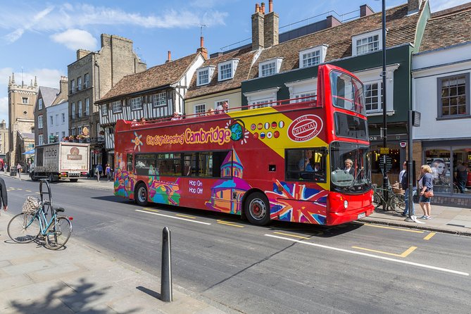 City Sightseeing Cambridge Hop-On Hop-Off Bus Tour - Stop-by-stop highlights, from Silver Street to the Cambridge American Cemetery