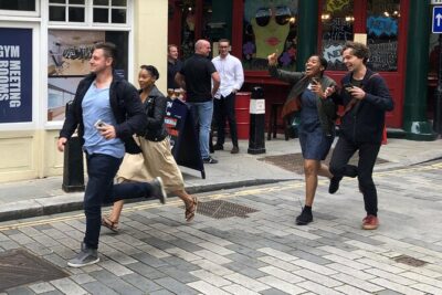 Colombia’s Finest Outdoor Murder Mystery London