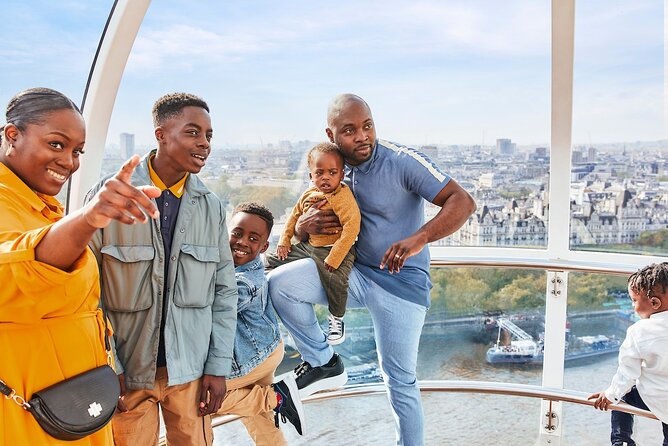 Combo Ticket: London Eye & Madame Tussauds - London Eye: 135 Metres Up for Real City Views