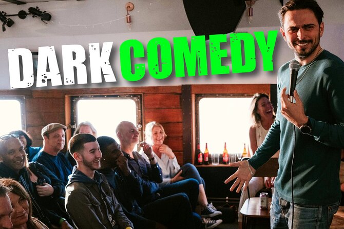 Dark Comedy on Battersea Barge - The comics and the humor style: sharp, quick, and often very raunchy