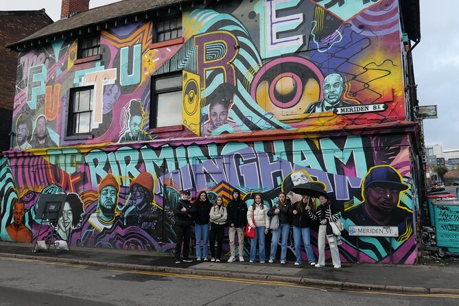 Digbeth, Public Art & Peaky Film - Custard Factory: Birds Custard, bohemian corners, and surprise graffiti