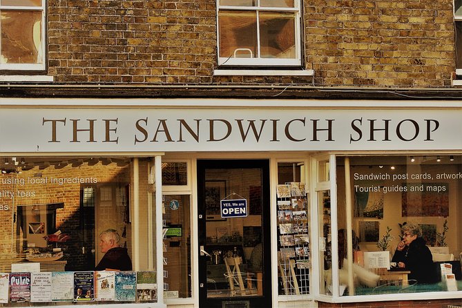 Dover & White Cliffs Tour; Canterbury, Coastal Towns & Castles - Stop 5: Finglesham photo stop for the Ham and Sandwich sign