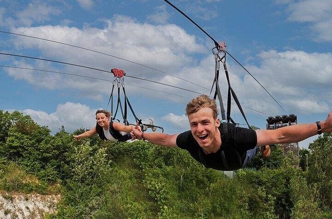 England's Longest Zipline in Kent - Speed and views: what you’ll notice at 50 mph