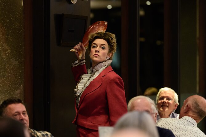 Faulty Towers The Dining Experience in London - The 3-course menu while the comedy unfolds