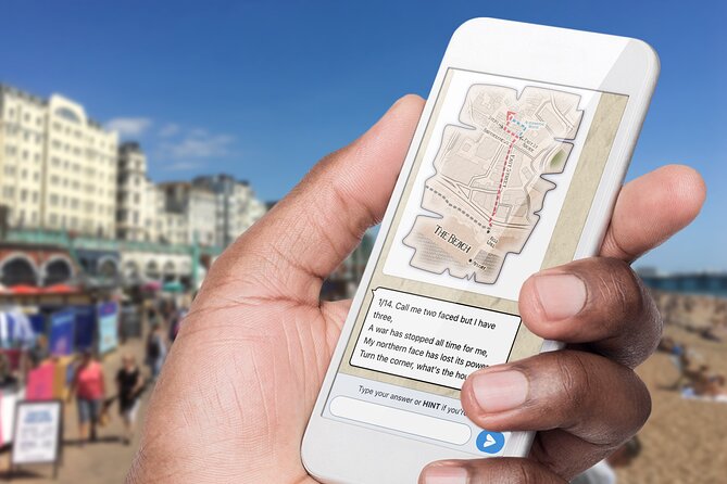 Fun, Flexible Treasure Hunt Around Brighton with Cryptic Clues & Hidden Gems - How the Phone-Run Treasure Hunt Turns a Walk Into a Game