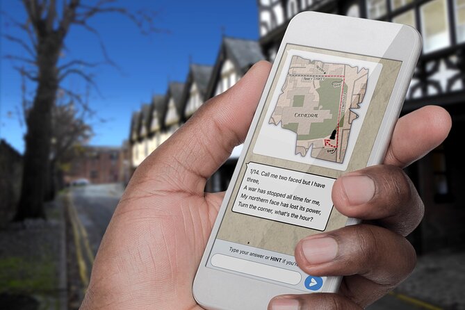 Fun, Flexible Treasure Hunt Around Chester with Cryptic Clues & Hidden Gems - A mobile treasure hunt that moves at your pace