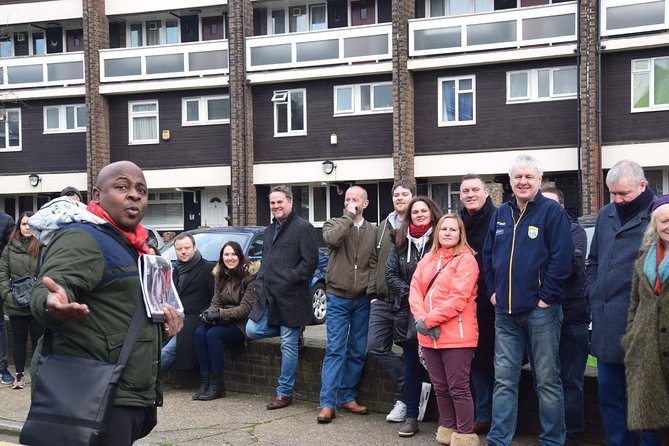 Gangster Tour of London’s East End Led by Actor Vas Blackwood - Getting the most from the walk: shoes, hearing, and where to stand