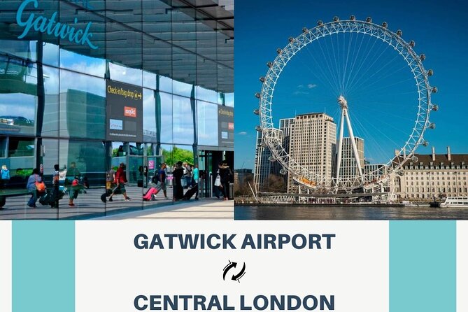 Gatwick Airport To/From Central London Transfer Service - Where Pickup and Drop-Off Actually Happen: The Central London Radius