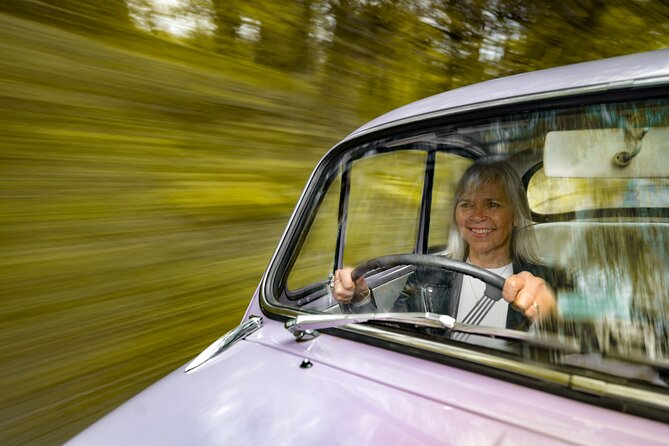 Great British Classic Car Driving Experience - The driving experience itself: a private-road loop with instruction