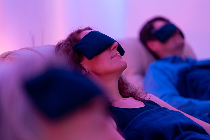Guided relaxation and sound bath - Comfort details that make a difference