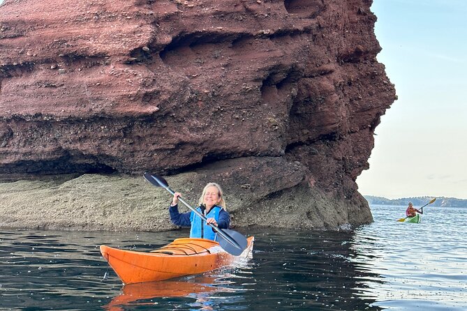 Half Day Sea kayak Guided Tour - Stop 1, Teignmouth: the viewpoint shift you will feel right away