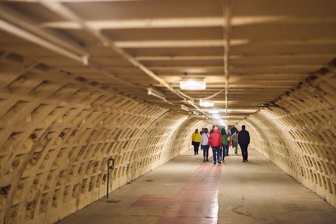 Hidden Tube Walking Tour - Clapham South Subterranean Shelter - Entering the Clapham South Deep Level Shelter