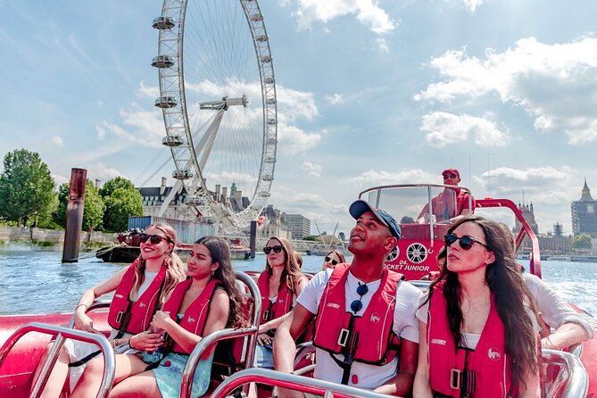 High-Speed Thames River Speedboat in London - The Adrenaline Phase: Up to 30 Knots and Tight Turns