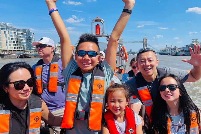 Iconic Sights of London: High-Speed Boat Trip - The Tower Bridge to Tower of London stretch: iconic views, quick stops, great photos
