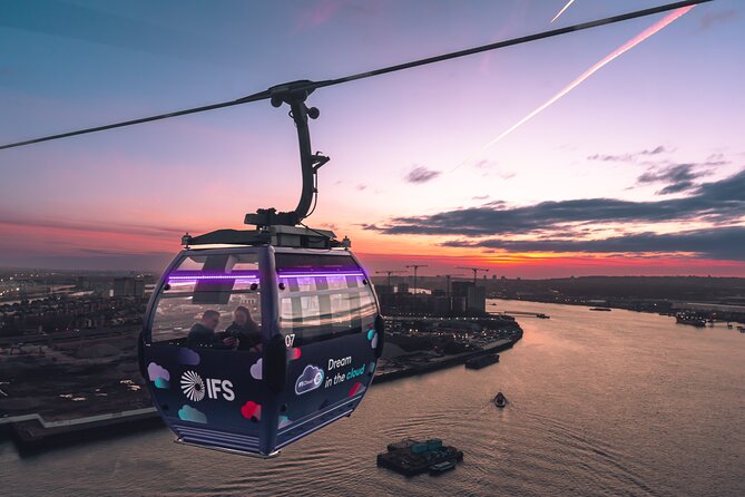 IFS Cloud Cable Car London: Soar Over the Thames for Epic Views - One stop, but a full onsite hangout: the IFS Cloud Cable Car station