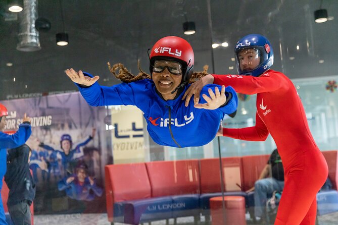 Indoor Skydiving Experience at iFLY London 2 Flights - The safety briefing and body-position coaching