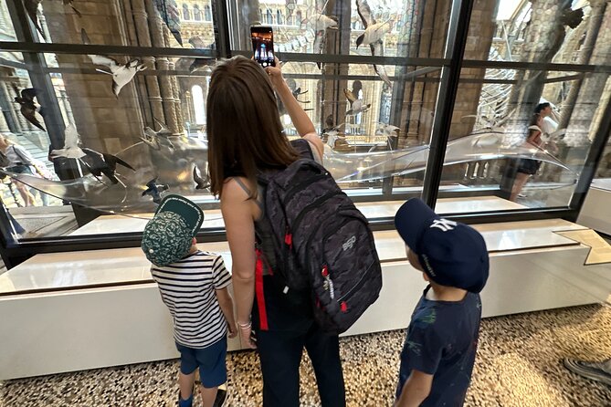 Kid-Friendly Natural History Museum & Dinosaurs Private Guided Tour in London - Price and value for families paying for 2.5 hours of private time