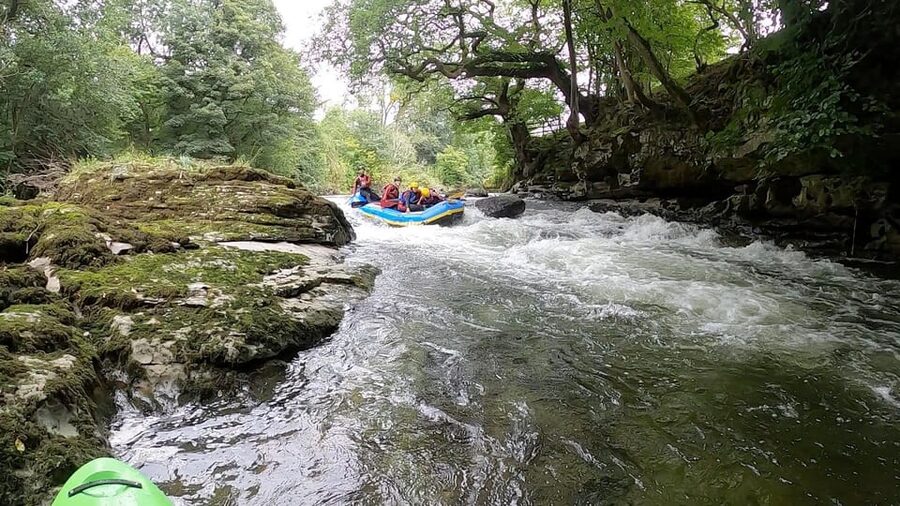 Lake District White Water Rafting - After the ride: warm down, showers, and photo possibilities