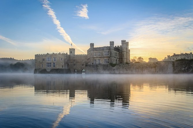 Leeds Castle, Canterbury Cathedral, Dover,Greenwich on Boxing Day - Dover and the Kent Downs cliffs, built for photos