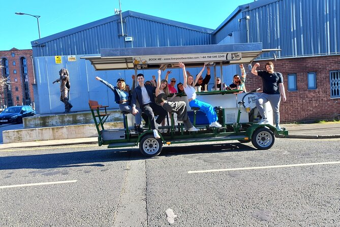 LIverpool beer or prosecco bike tour - Key highlights
