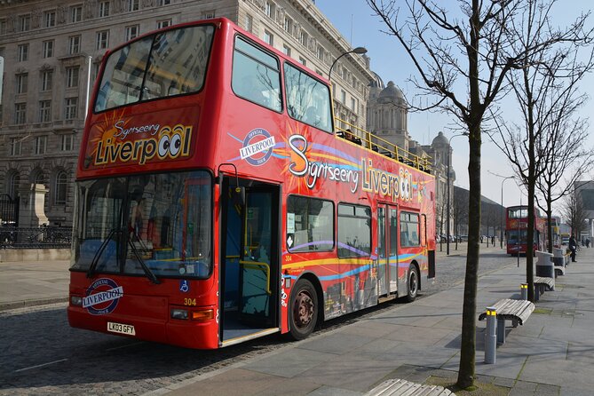 Liverpool: "Blue Route" - City & Beatles Tour - The Live Guide Factor, Plus Live Music on Board