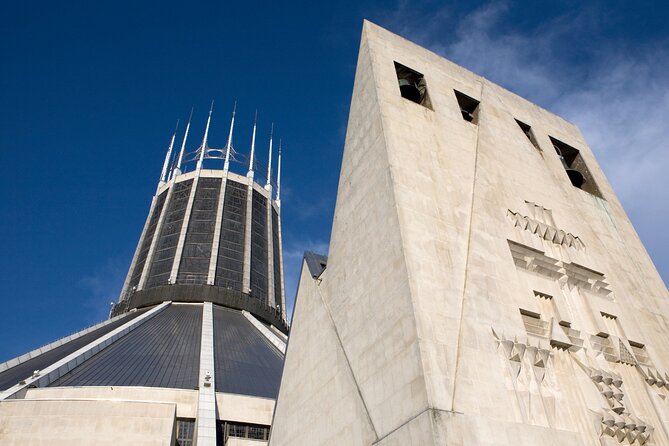 Liverpool Cathedrals & Baltic Triangle - 2hr Private Walking Tour - Metropolitan Cathedral of Christ the King: a first cathedral hit with real breathing room