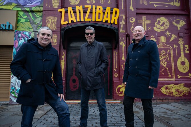 Liverpool Music Icons Tour led by a member of 90s band The Farm - Stop 2 at Mathew Street: the free drink, the chat, and the memorabilia moment