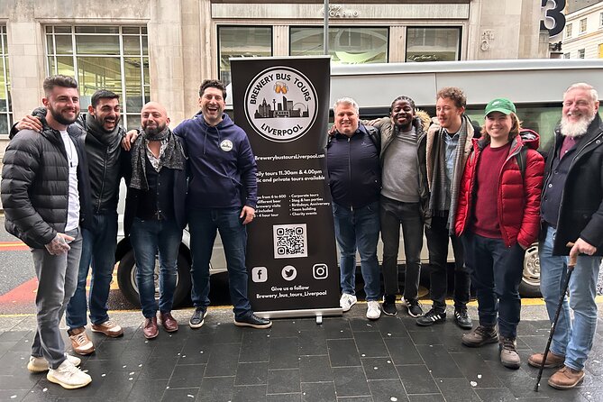 Liverpool's Brewery Bus Tour– 4 Breweries, 12 x Craft Beer & Food - Entering Liverpool by beer bus, not by guesswork