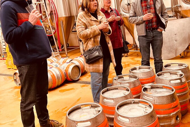 Liverpool's Brewery Bus Tour– 4 Breweries, 12 x Craft Beer & Food - First brewery stop: your taste warm-up in Liverpool